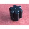 Муфта привода кухонного комбайна Bosch арт. 00635375=  635375, пластик, черного цвета