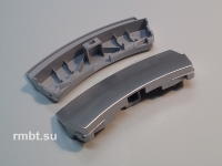 Ручка люка стиральной машины Samsung арт. DC64-00773C= DC97-09760B серая/ серебристая