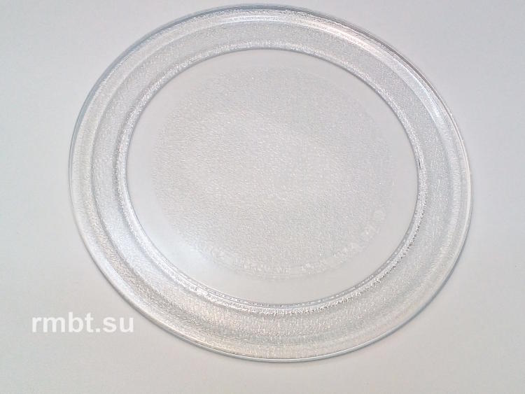 Тарелка стеклянная для микроволновой печи  LG арт. MCW012UN= 3390W1G005A = 3390W1A035D D= 245 мм, под роллер, без куплера