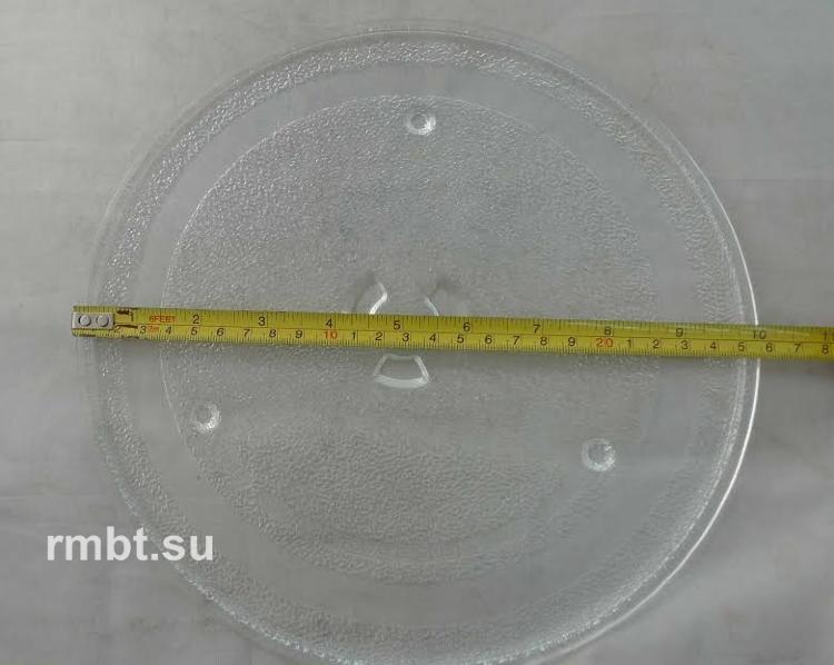 Тарелка стеклянная для микроволновой печи Samsung арт. DE74-00027A D-255 mm, под куплер