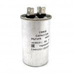 Конденсатор пусковой для кондиционера CBB65 25mkf 450VAC 50/60Hz