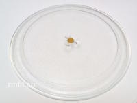 Тарелка стеклянная для микроволновой печи LG, Electrolux, Zanussi  D= 324 мм с куплером